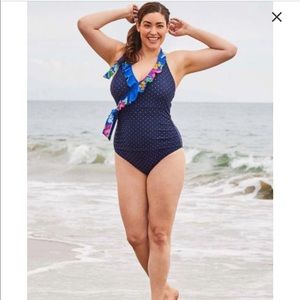 Matilda Jane Sandcastle Swim Suit One Piece Size S